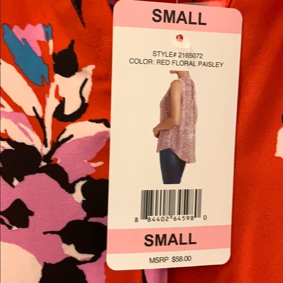 Chelsea & Theodore Sleeveless Blouse - Picture 6 of 6